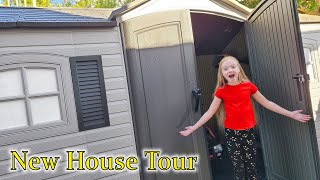 New House Tour!!! Trinity Shows Off Her Tiny House!!!
