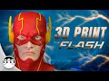 The flash 3d printing timelapse  painting