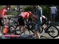 Replay chute de geraint thomas tape 9 giro 2024  cyclisme