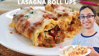 Lasagna Roll Ups Recipe Tasty | How To Make Lasagna Roll Ups With Ground Beef And Cheese