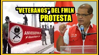 Veteranos del FMLN exigen cumplimiento de beneficios | ARENA pide derogar ley Bitcoin