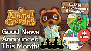 Good News Announced For Animal Crossing This Month!