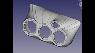 FreeCad Подиум динамиков