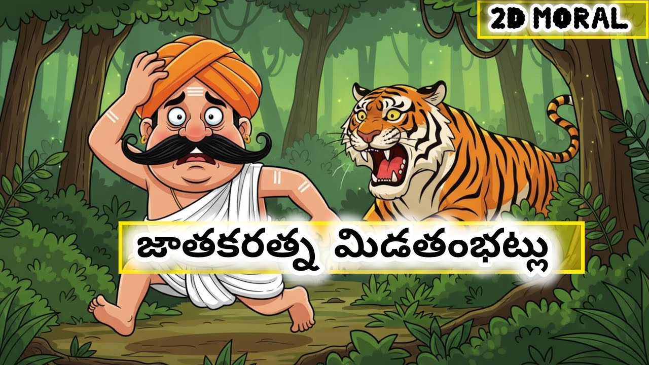 జాతకరత్న మిడతంభట్లు కామెడీ కథ|2D Telugu Moral Stories
