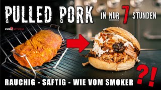 Pulled Pork vom Gasgrill | so saftig und rauchig wie vom Smoker?