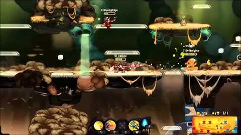 Awesomenauts!  Leon Gameplay 1