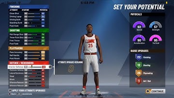 NBA 2k20 best slashing playmaker derrick rose and Westbrook type build