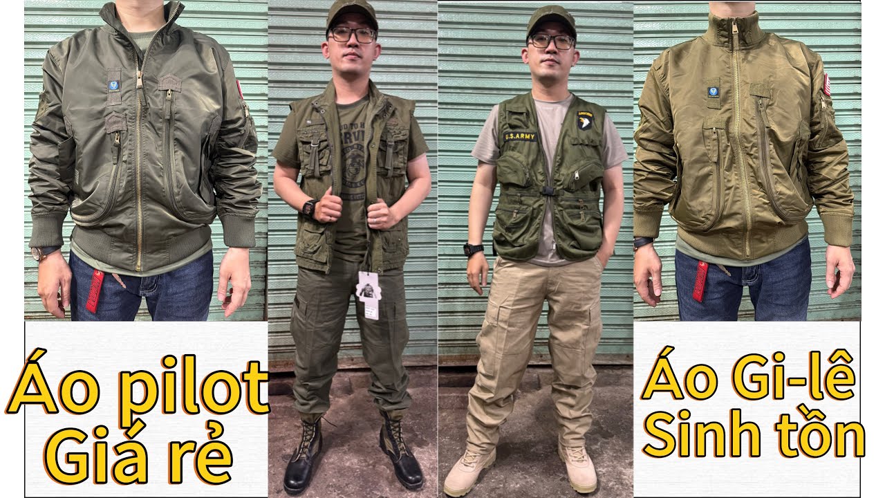 [17-12-25]Áo pilot chiến thuật do hãng Free Spirit Korea về hàng mới giá rẻ mời ae