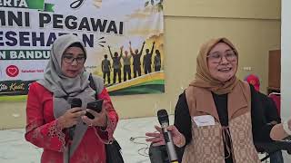 Lagu Es Lilin ku Teh Hetty dina acara Silaturahmi Alumni Pegawai Dinas Kesehatan Kabupaten Bandung 
