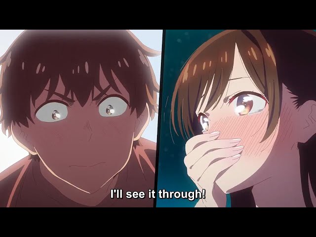 Chizuru Fall in Love with Kazuya | Rent A Girlfriend Season 2 Episode 12 class=