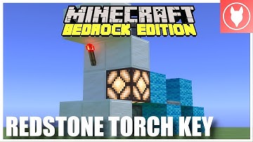 Minecraft Bedrock Redstone Torch Key