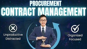 Contract Management in Procurement | Contract Management in Supply Chain Management | Stages & Tools
