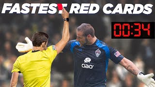 Fastest Red Cards in MLS
