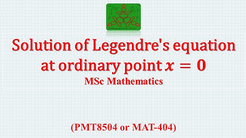 Solution of Legendre