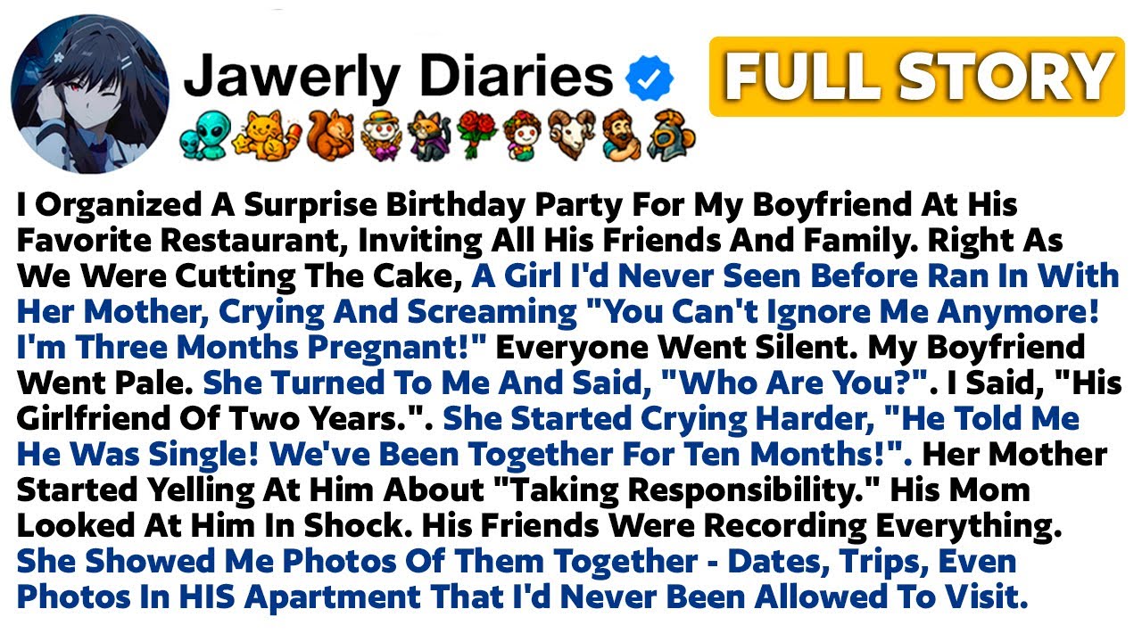[FULL STORY] I Organized A Surprise Birthday Party For My Boyfriend At His Favorite Restaurant...
