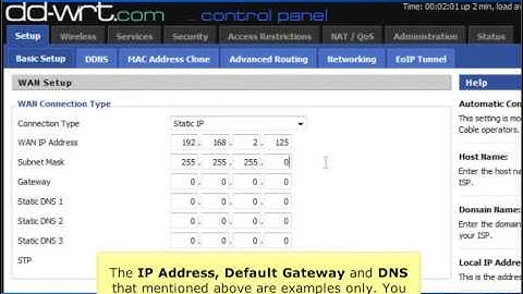 Procedure on how to configure Static Connection in WRT-988 using Windows 8