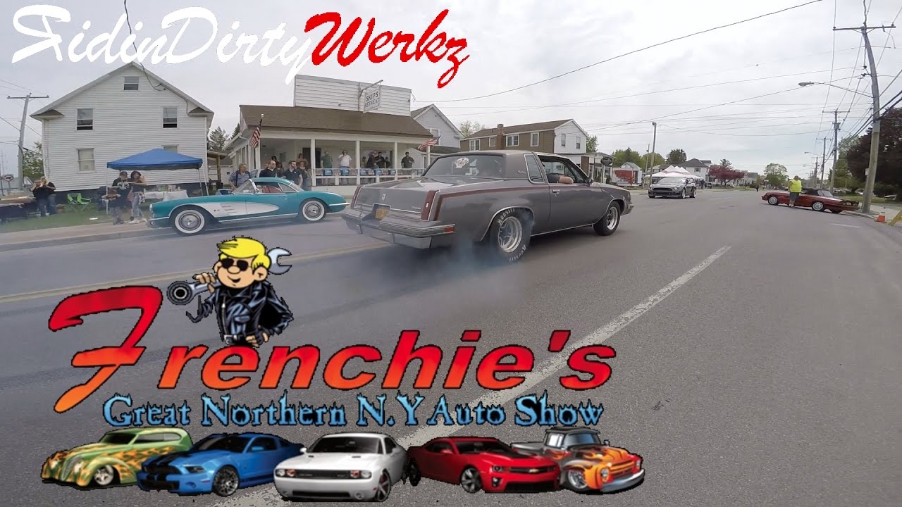 Frenchie's Great Northern NY Car Show 2016 The Good Stuff Burnouts