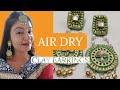 DIY Air Dry Clay Earrings | How to Make Jewellery using Air Dry Clay