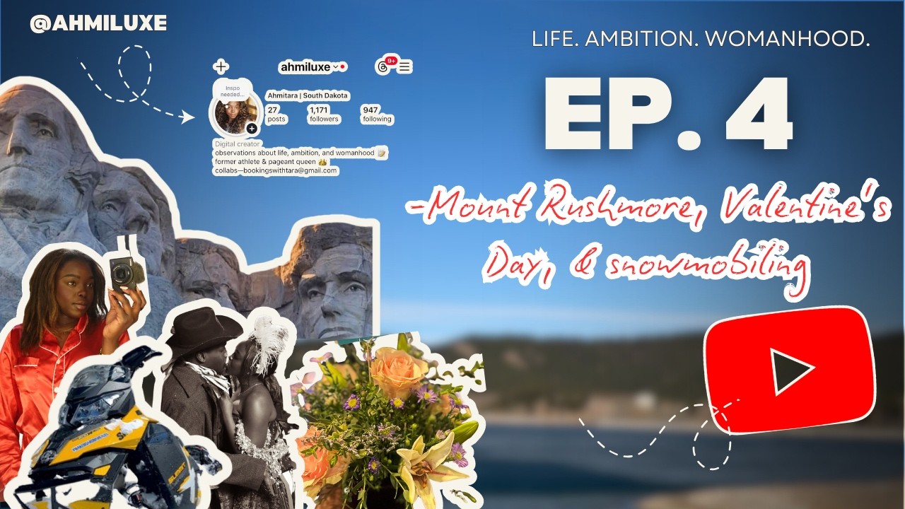 First Time Seeing Mount Rushmore | Valentine’s Day, Snowmobiling & a Weekend to Remember