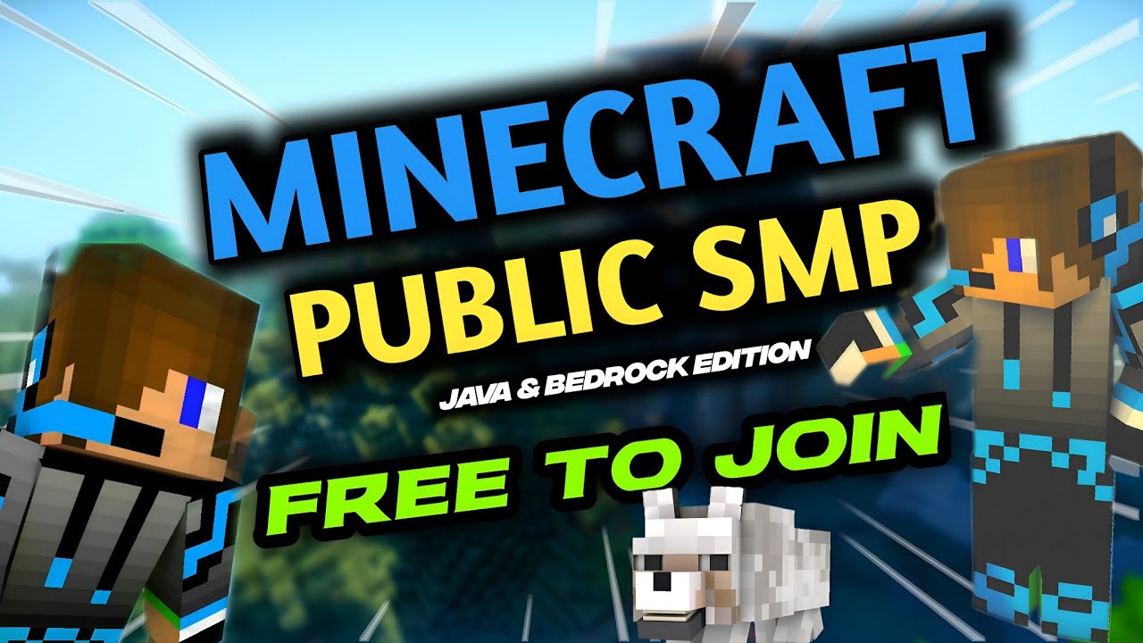 best public smp For java and Bedrock 😈 || 1.19 Minecraft Smp Server ...