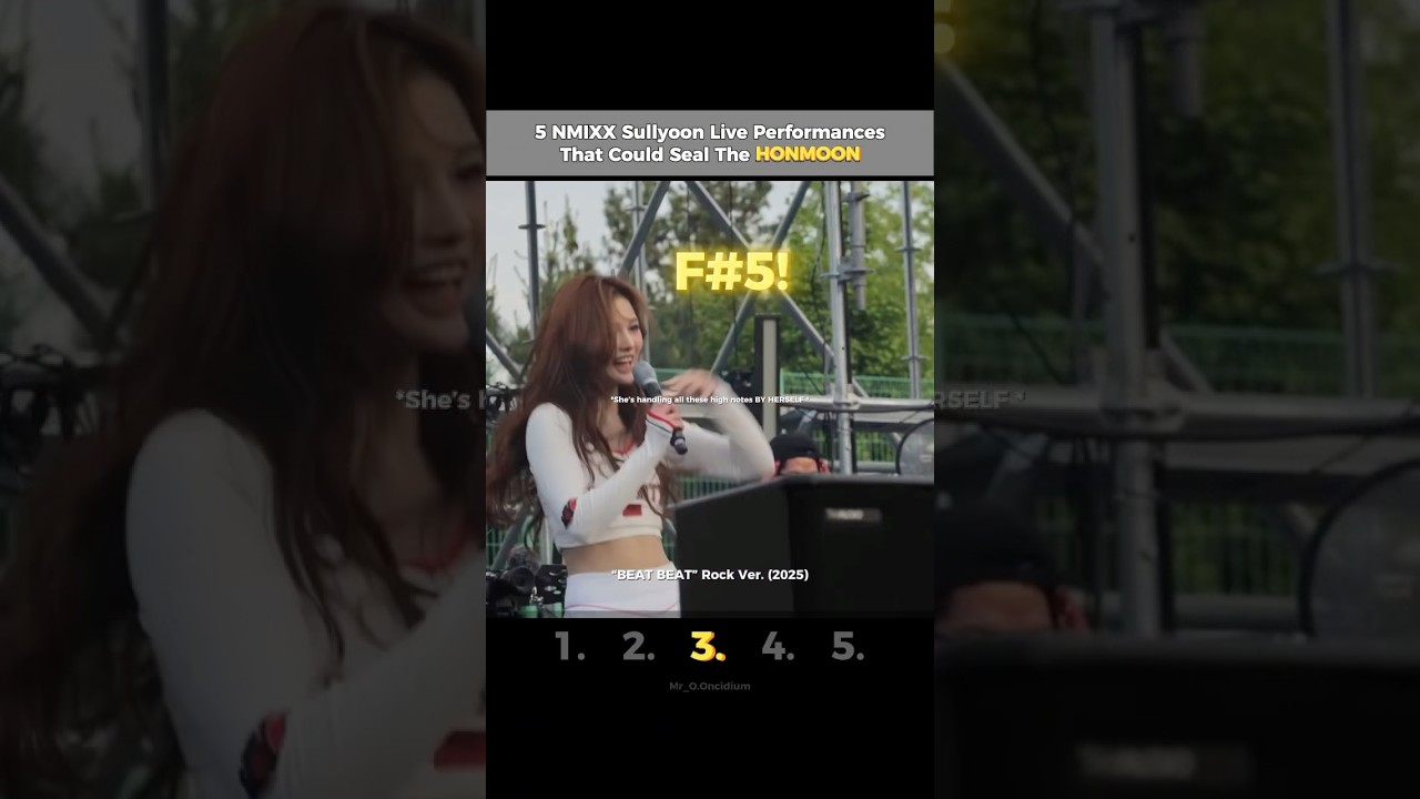 NMIXX Sullyoon Live Performances That Could Seal The HONMOON