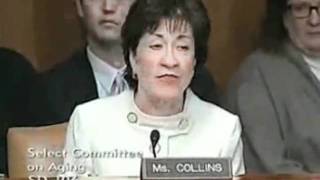 Senator Collins' statement at Committee on Aging hearing with Alzheimer's Study Group