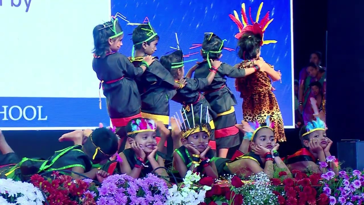 GNANANJALI Annual Day: Tribal Dance by LKG Students