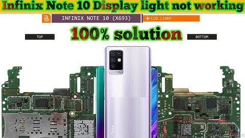 Infinix Note 10 display light not working problem solution|#viralyoutubevideo