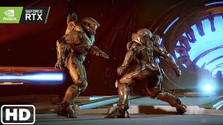 Jefe Maestro vs. Spartan Locke | El Equipo Osiris Encuentra Al Equipo Azul Halo 5: Guardians | 4K60 screenshot 3