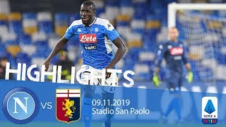 Highlights Serie A - Napoli vs Genoa 0-0