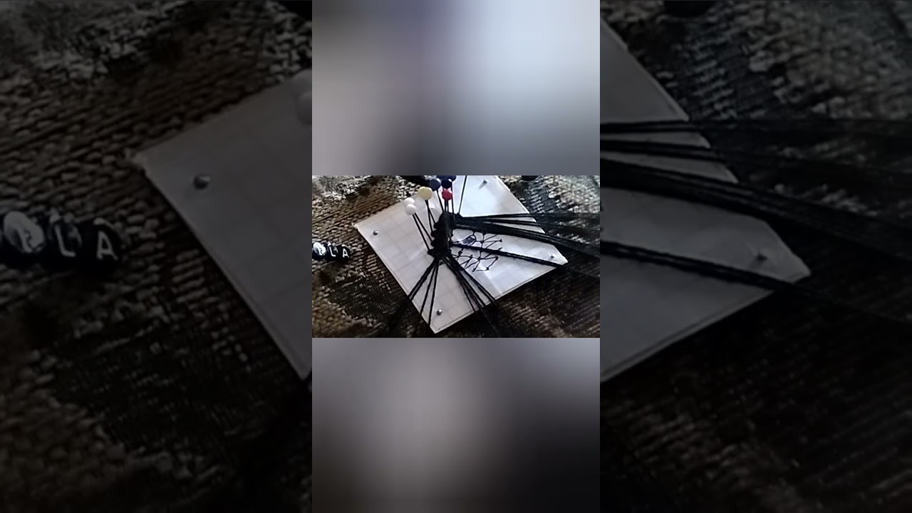 184.-Pendiente inventado por mí de principio a fin.