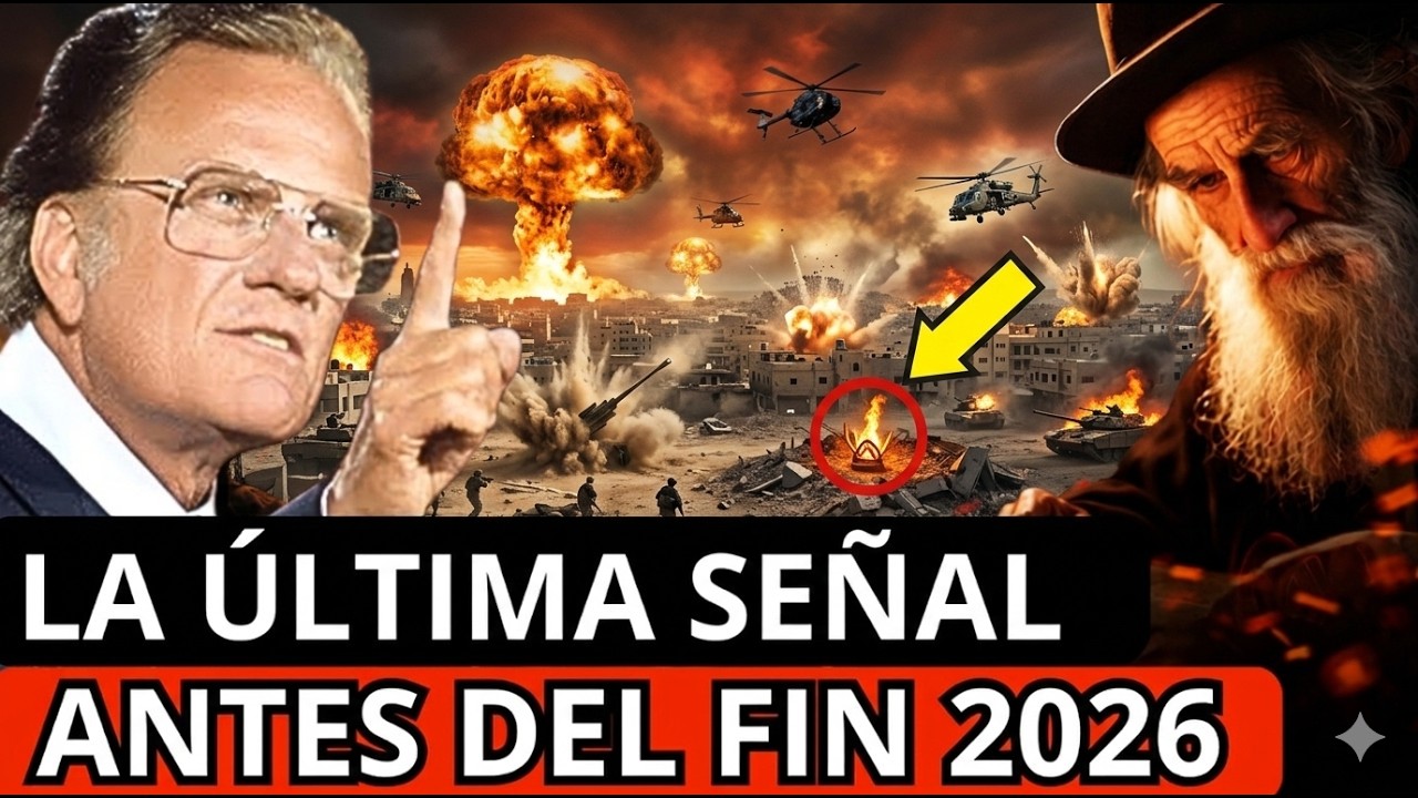 MILES DE JUDÍOS ESTÁN ACEPTANDO A CRISTO (La úlima señal del Fin) - Billy Graham