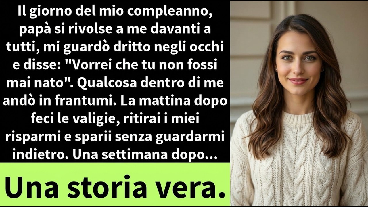 Il giorno del mio trentesimo compleanno, mio padre mi guardò dritto negli occhi, davanti a cinquanta ospiti eleganti, e disse che avrebbe voluto che non fossi mai nata. Mia madre sorseggiò il suo...