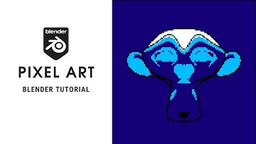 Making Pixelart in Blender in 4 Minutes | Blender Tutorial