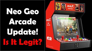 New Info On Neo Geo MVSX Arcade cabinet. Is This Thing For Real?