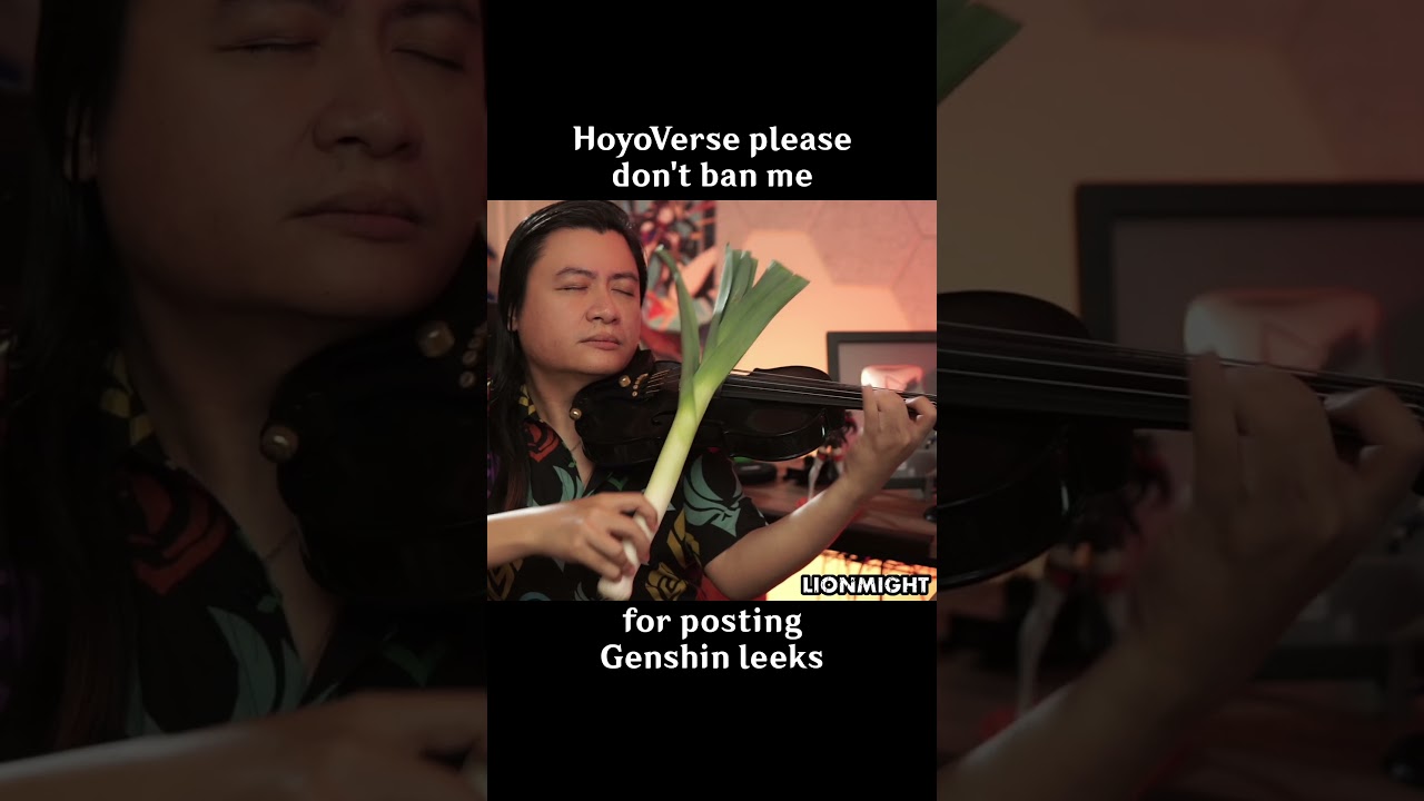 HoyoVerse, please don't ban me for posting Genshin leeks... #genshinimpact