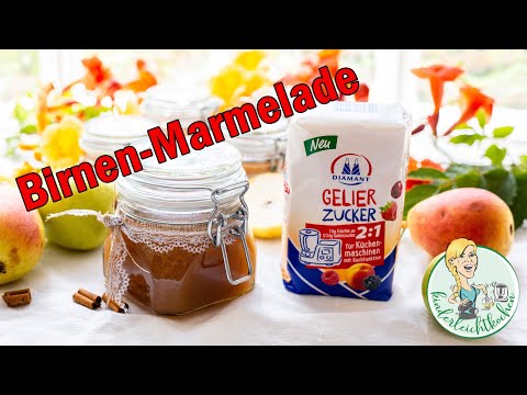 Video: Wie Macht Man Birnenmarmelade