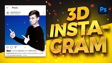 3D Instagram Photo Frame Effect in Photoshop