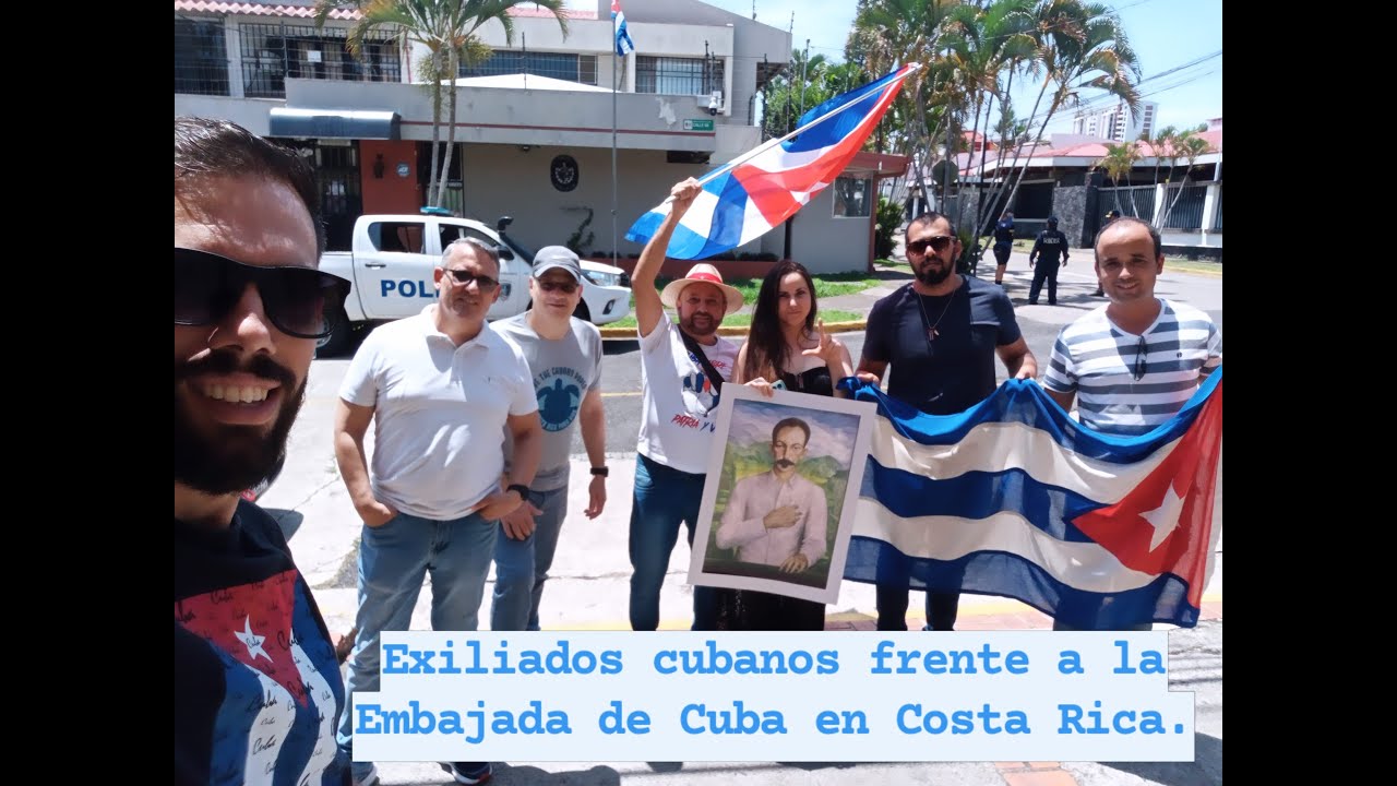 Así son los alrededores 🤑 de la Embajada Cubana 🇨🇺 en Costa Rica 🇨🇷.