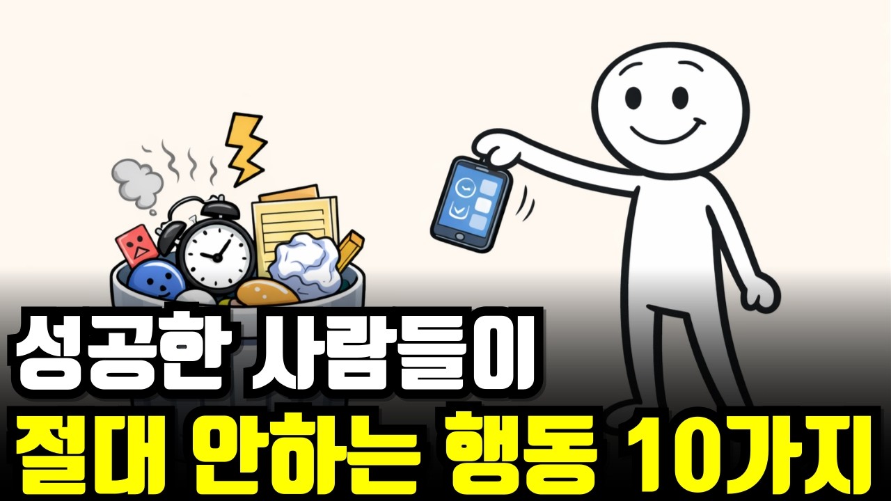 뇌과학이 밝힌 인생이 안 바뀌는 진짜 이유. 성공하고 버려야할 10가지