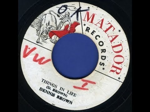洋楽 Dennis Brown - Things in Life Dennis Brown - Things In Life - YouTube