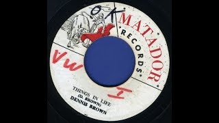Dennis Brown - Things In Life - YouTube