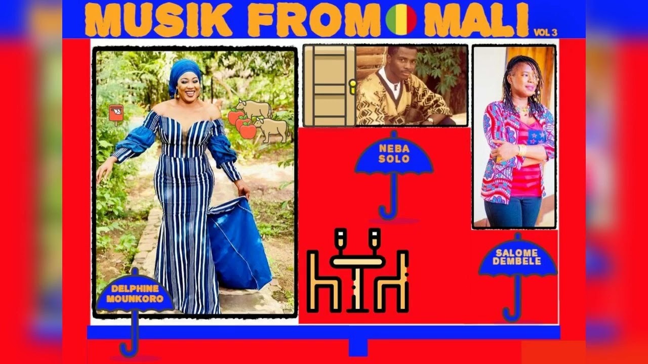 MUSIK FROM MALI ( VOL 3 ) - NEBA SOLO / DELPHINE MOUNKORO / SALOME DEMBELE