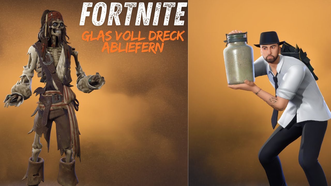 Captain Jack Sparrow Ich Hab Ein Glas Voll Dreck Einfach und schnell!! Glas voll Dreck zu Jack Sparrow bringen