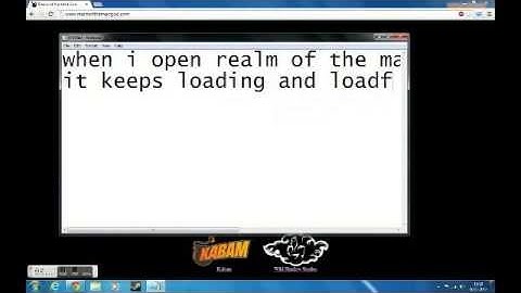 Realm of the mad god loading problem