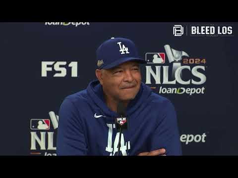 Dodgers Postseason: Dave Roberts discusses team meeting in Atlanta when team, closing out NLCS, more