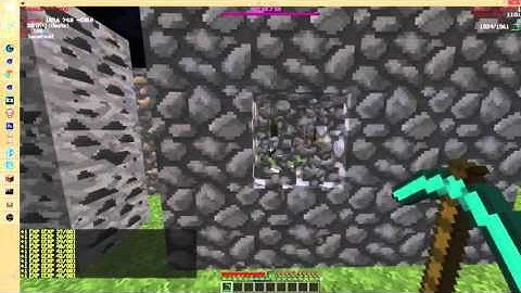 Pickaxe Leveling Test dungeon realms practice server