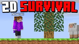 2 Boyutlu Minecraftta Oyunu Bi̇ti̇ri̇yorum 1. Bölüm - Canlı Yayın