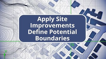 TBC Site Quantity Takeoff - Define Potential Boundaries