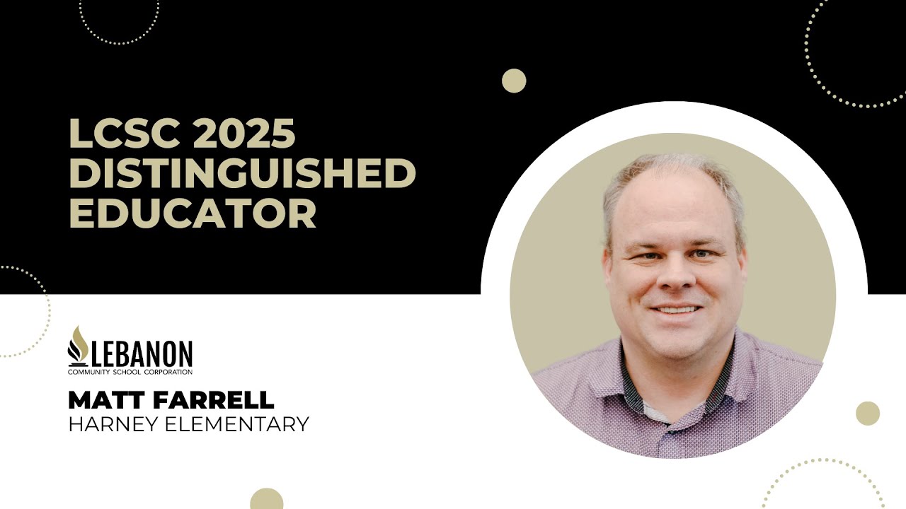 Harney Elementary Distinguished Educator 2025